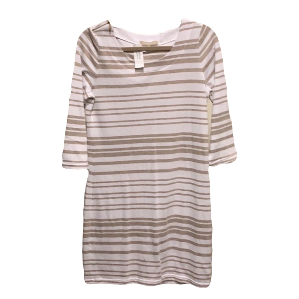 Banana Republic Soft Striped Knit Dress Size S